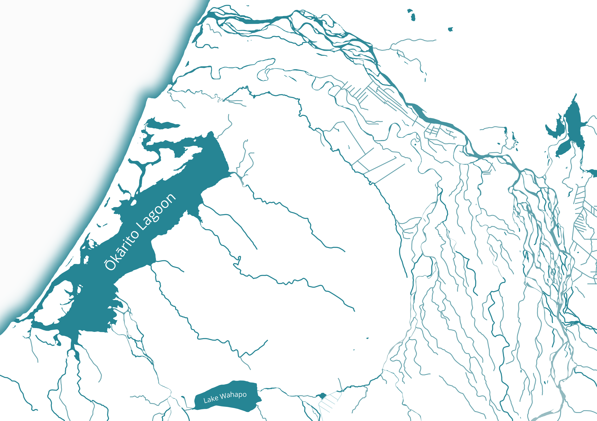 NZ Lake polygons provide missing links in a river system